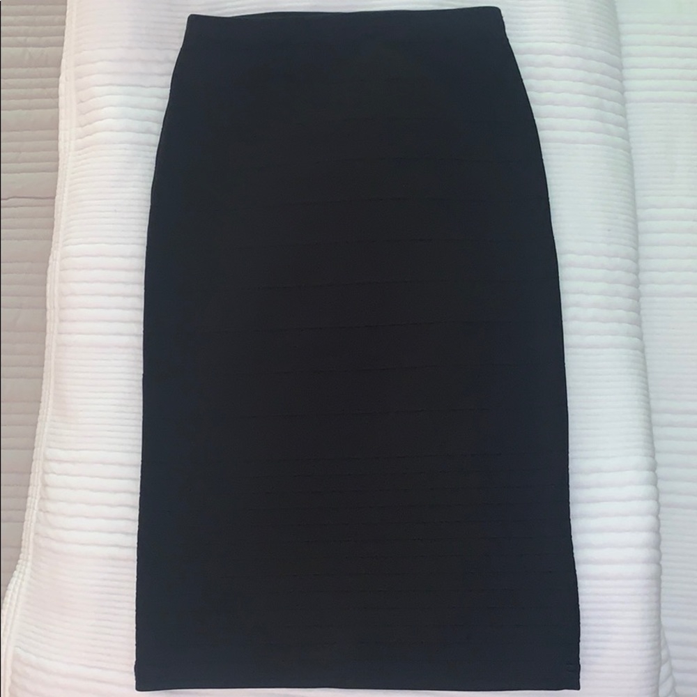 Black skirt